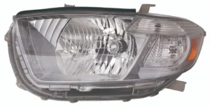Toyota Highlander Head Lamp Driver Side Sport Model With smoked Lens High Quality 2008-2010