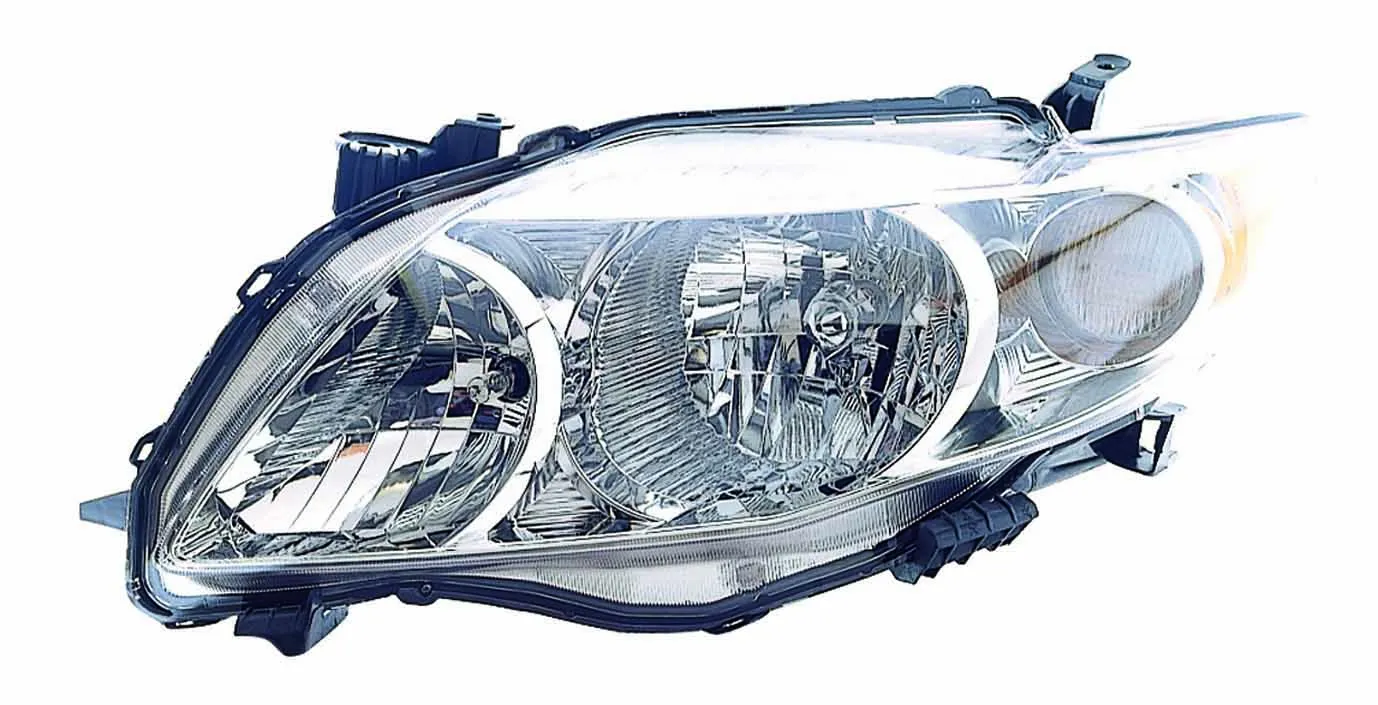 Toyota Corolla Sedan Head Lamp Driver Side Base/ce/le/xle High Quality 2009-2010