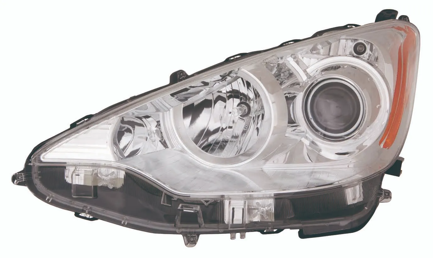 Toyota Prius C Head Lamp Driver Side Halogen CAPA Certified 2012-2014