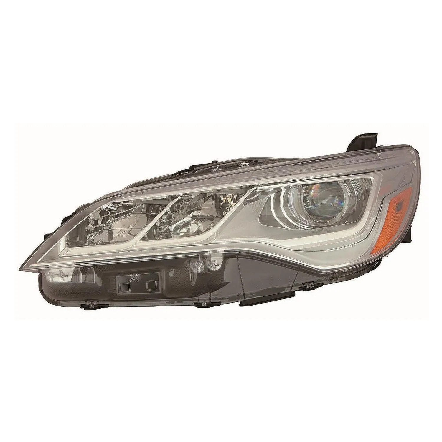 Toyota Camry Head Lamp Driver Side LED Xse Black Bezel CAPA Certified 2015-2017