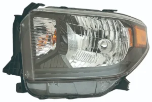 Toyota Tundra 4WD/Tundra RWD Head Lamp Driver Side Trd Pro Model With black Bezel Without LED Running Lamp High Quality 2014-2017