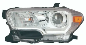Toyota Tacoma Pickup 2WD/Tacoma Pickup 4WD Head Lamp Driver Side Halogen Chrome Bezel Without LED Drl High Quality 2016-2019