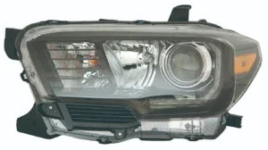 Toyota Tacoma Pickup 2WD/Tacoma Pickup 4WD Head Lamp Driver Side With LED Fog Lamp Black Bezel High Quality 2017-2019