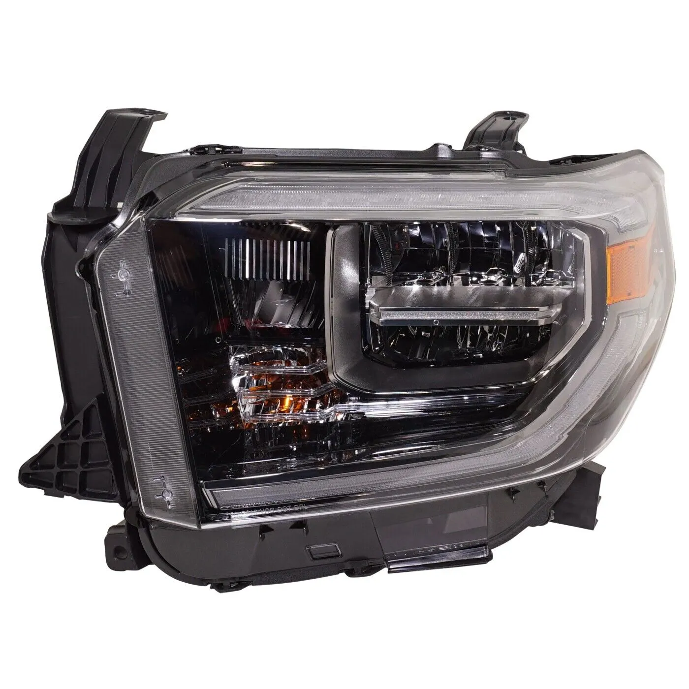 Toyota Tundra 4WD/Tundra RWD Head Lamp Driver Side LED Drl With smoked Lens High Quality 2018-2021