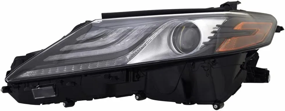 Toyota Camry/Camry Hybrid Head Lamp Driver Side LED Smoked Bezel Without Adaptive Lamps With LED Daytime Runnig Lamp Xse 2021-2024