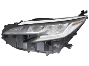 Toyota Sienna Head Lamp Driver Side LED Chrome Bezel With LED Lower Strip For Limited High Quality 2021-2026