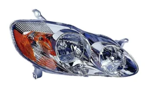 Toyota Corolla Sedan Head Lamp Passenger Side CE/LE High Quality 2003-2004
