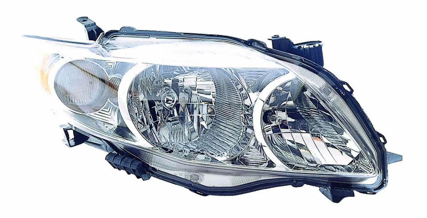 Toyota Corolla Sedan Head Lamp Passenger Side Base/ce/le/xle High Quality 2009-2010