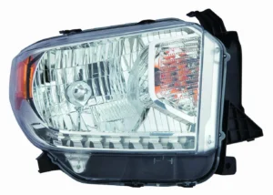 Toyota Tundra 4WD/Tundra RWD Head Lamp Passenger Side Halogen Without Level Adjuster Without LED Running Lamp SR/SR5/LTD High Quality 2014-2016