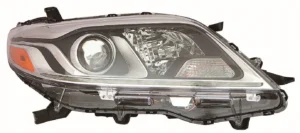 Toyota Sienna Head Lamp Passenger Side Halogen With LED Drl Xle/ltd High Quality 2015-2020