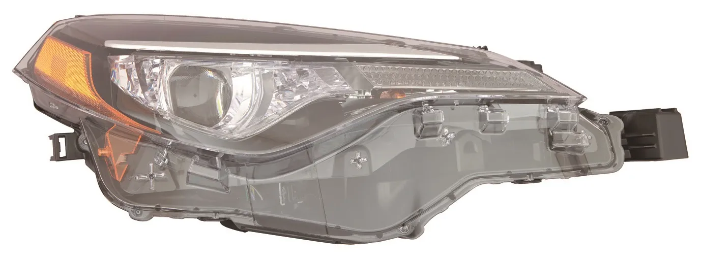 Toyota Corolla Sedan Head Lamp Passenger Side Bi-led L/le/le Eco CAPA Certified 2017-2019