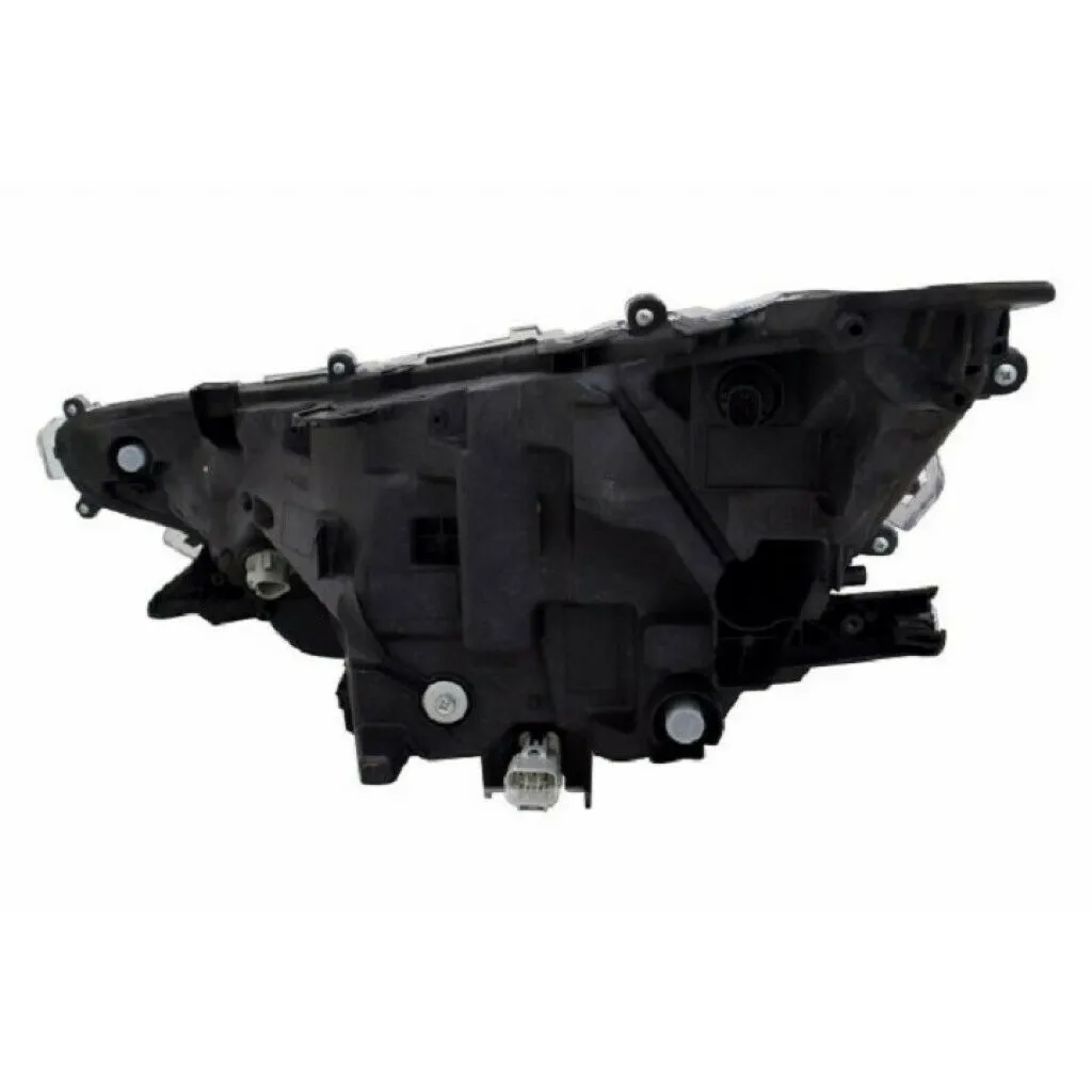 Toyota RAV4 Head Lamp Passenger Side LED Black North American Built LE Excludes Hybrid High Quality 2019-2025