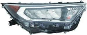 Toyota RAV4 Head Lamp Passenger Side Without Hybrid Chrome North-american Built Adventure/LTD/Trail/trd/xle/xle Premium High Quality 2019-2025