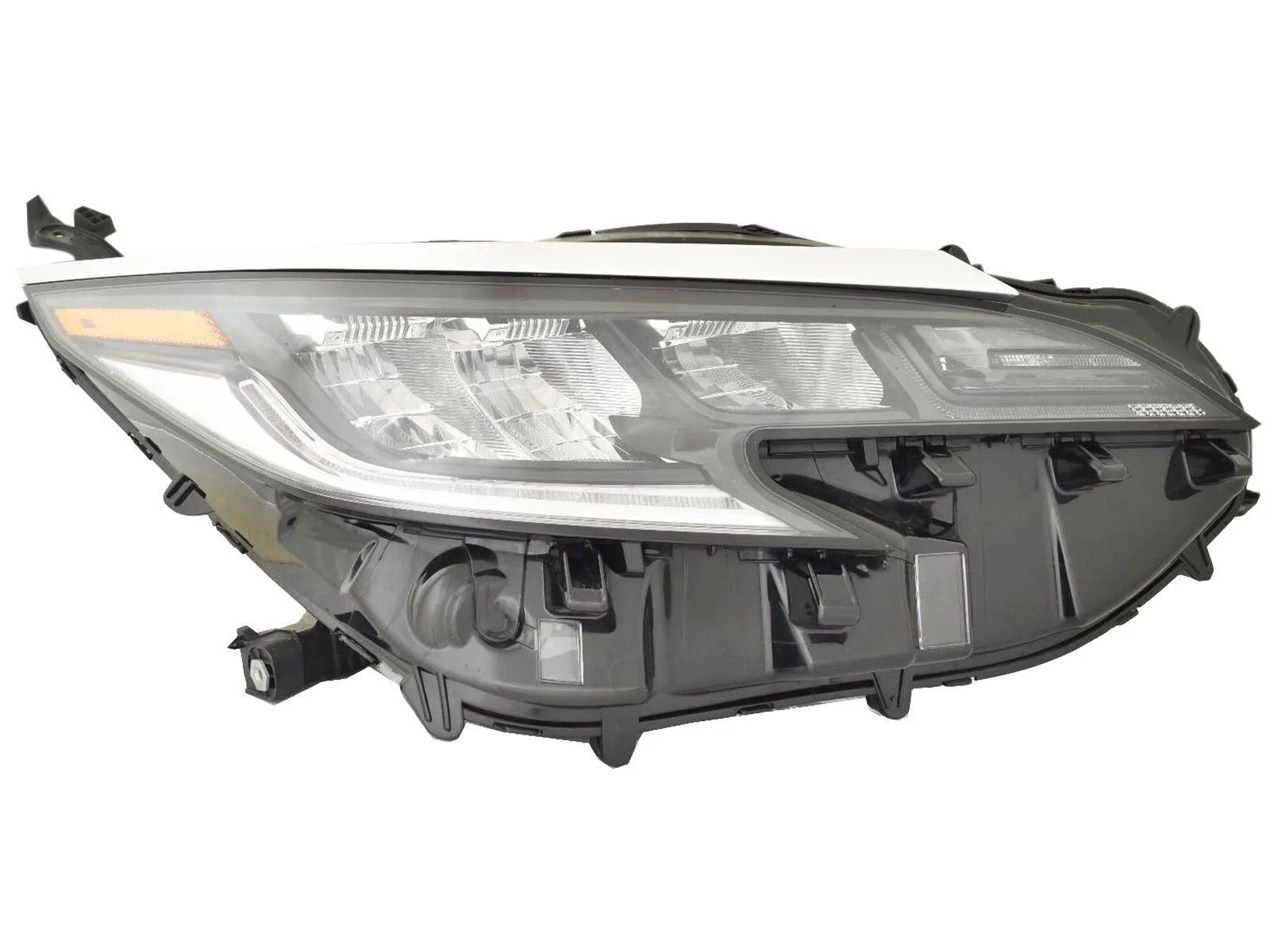 Toyota Sienna Head Lamp Passenger Side Black Bezel With lower LED Strip XSE/25TH Anniversary Model High Quality 2021-2025