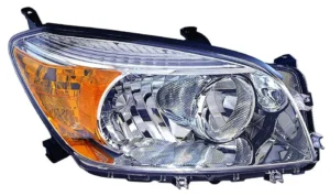 Toyota RAV4 Head Lamp Passenger Side Base/ltd Model CAPA Certified 2006-2008