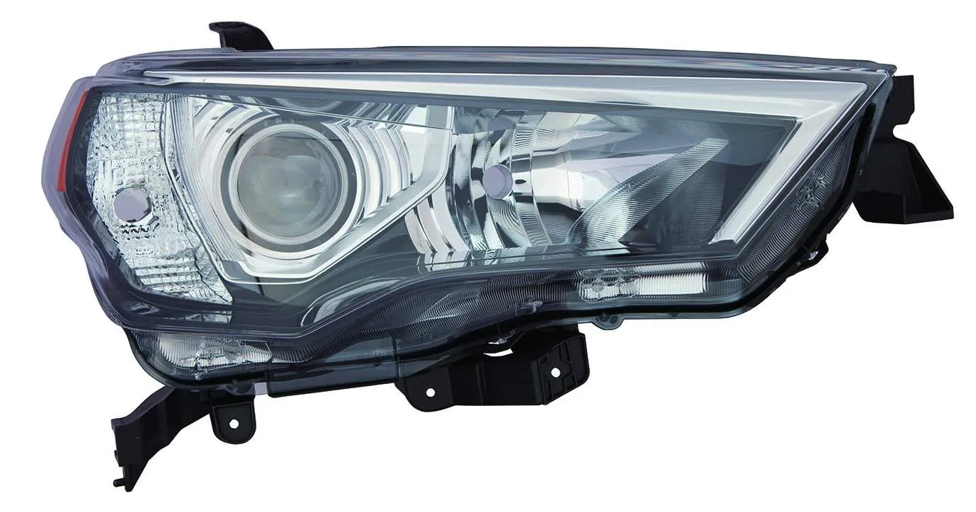 Toyota 4RUNNER Head Lamp Passenger Side Halogen With chrome Trim/black Bezel High Quality 2014-2021