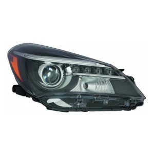 Toyota Yaris Hatchback Head Lamp Passenger Side Halogen With LED Drl SE Model High Quality 2015-2017