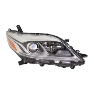 Toyota Sienna Head Lamp Passenger Side Hid Chrome Bezel High Quality 2015-2020