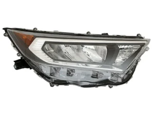 Toyota RAV4 Head Lamp Passenger Side LED With chrome Housing Japan Built CAPA Certified 2019-2024