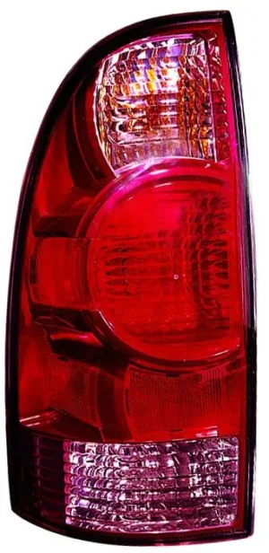Toyota Tacoma Pickup 2WD/Tacoma Pickup 4WD Tail Lamp Driver Side With RED Center Lens High Quality 2005-2015
