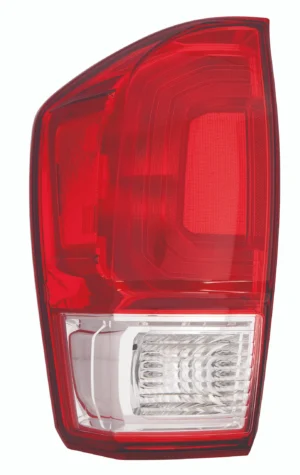 Toyota Tacoma Pickup 2WD/Tacoma Pickup 4WD Tail Lamp Driver Side Red Bezel BASE/SR/SR5/SR+ High Quality 2016-2019