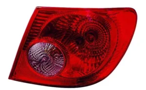 Toyota Corolla Sedan Tail Lamp Passenger Side High Quality 2003-2004