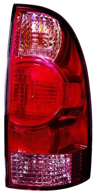 Toyota Tacoma Pickup 2WD/Tacoma Pickup 4WD Tail Lamp Passenger Side With RED Center Lens High Quality 2005-2015