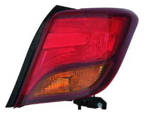 Toyota Yaris Hatchback Tail Lamp Passenger Side CAPA Certified 2015-2017