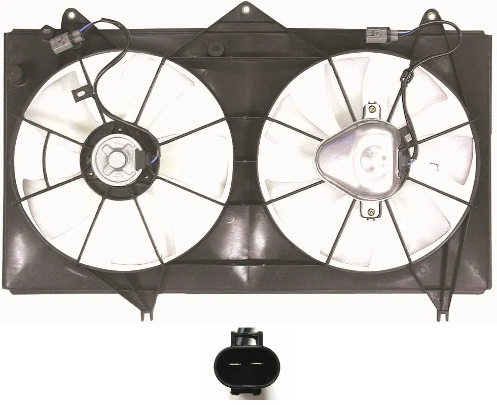 Toyota Camry Cooling Fan Assembly 4CYL 2002-2006