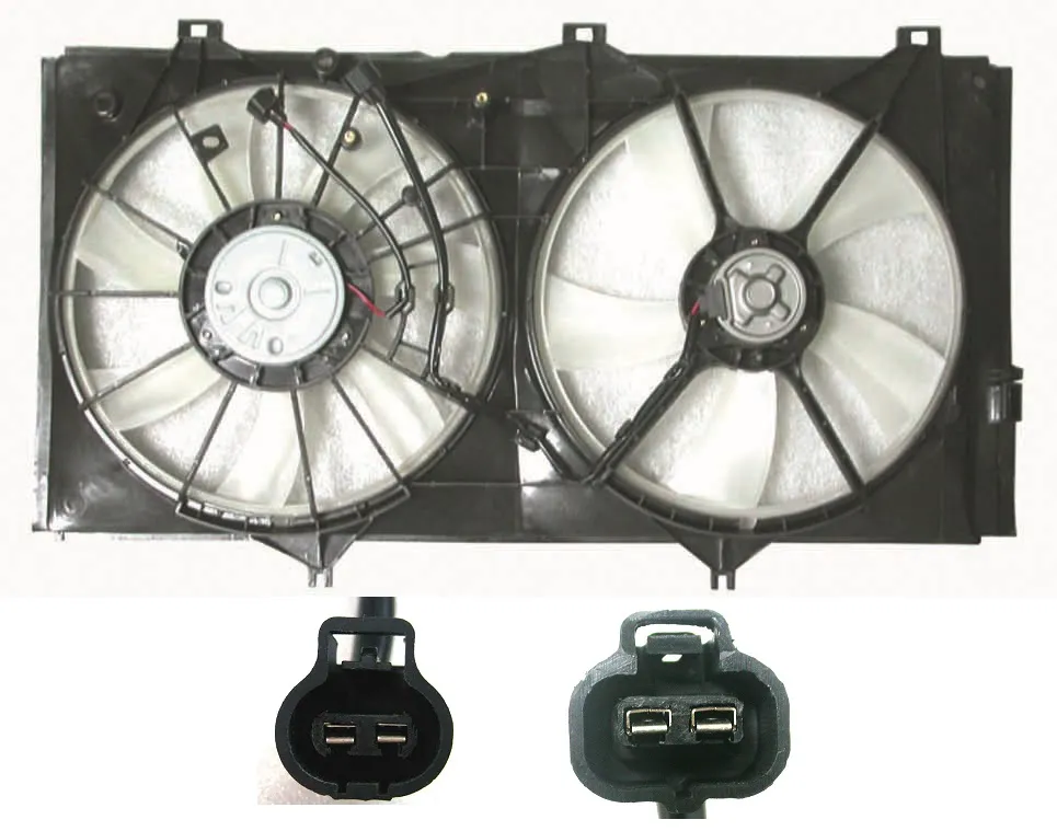 Toyota Avalon Cooling Fan Assembly V6 3.5L 2005-2012