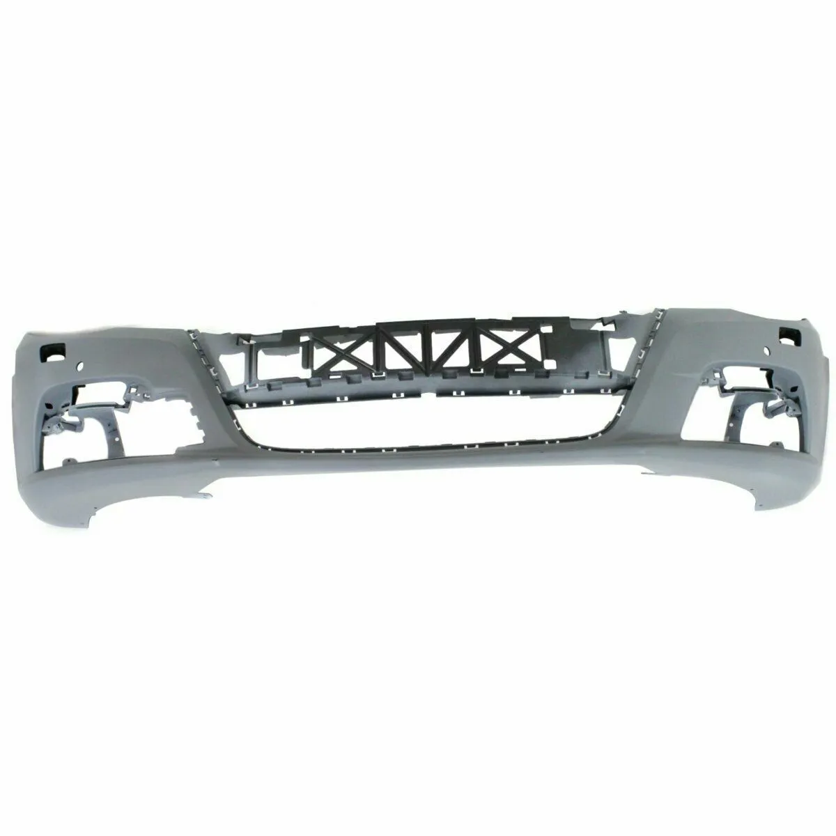 Volkswagen CC Bumper Front Primed With Sensor Without Head Lamp Washer Hole 2009-2012