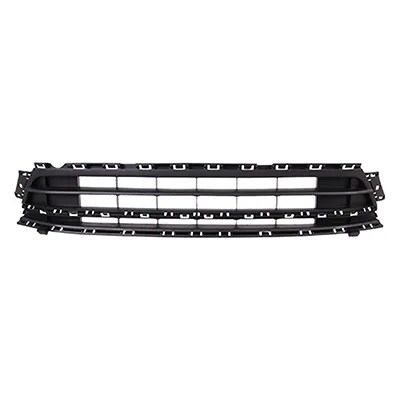 Volkswagen Jetta Grille Lower Use Without Sensor Textured Black 2015-2018
