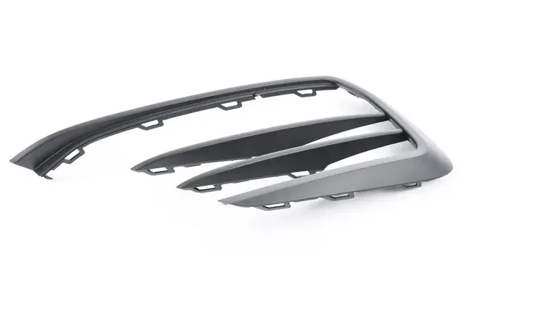 Volkswagen GTI Fog Lamp Bezel Front Passenger Side Textured Black 2018-2021