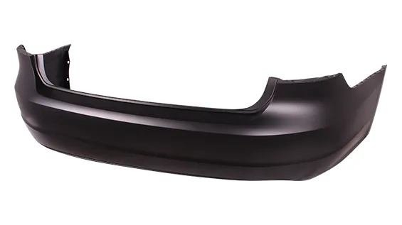 Volkswagen Passat Bumper Rear Primed Without Molding Without Sensor 2012-2015
