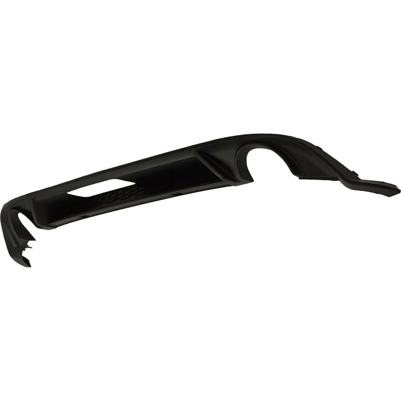 Volkswagen GTI Valance Rear Textured Black 2018-2021