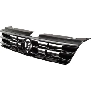 Volkswagen Tiguan Grille Black With chrome Trim/collision Warning Without R-line 2018-2021