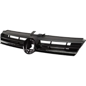 Volkswagen Golf Hatchback 2018-2021/Golf Sportwagen 2018 Grille Primed Black With chrome Molding