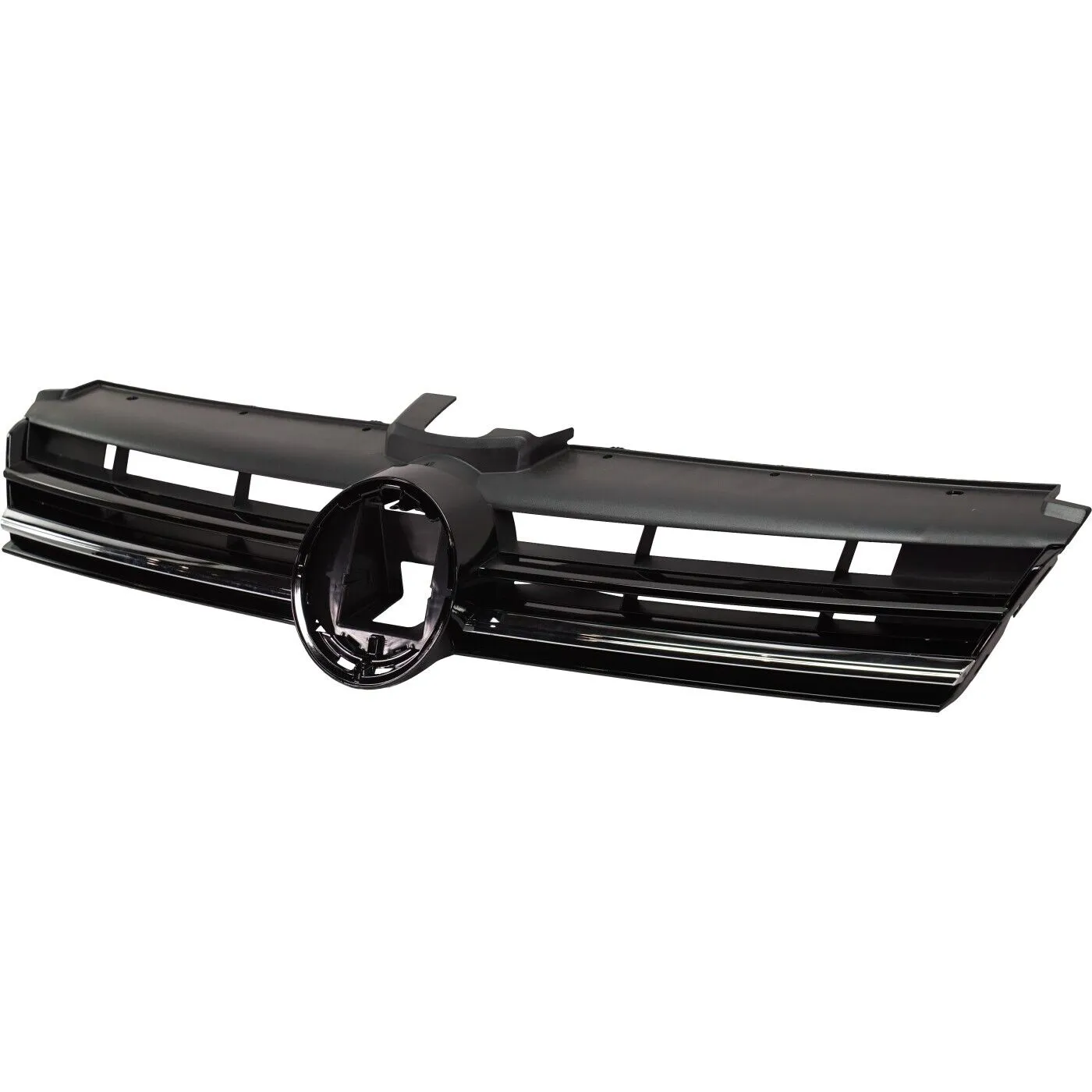 Volkswagen Golf Hatchback 2018-2021/Golf Sportwagen 2018 Grille Primed Black With chrome Molding