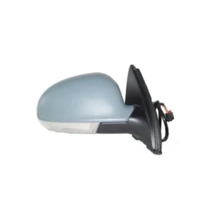Volkswagen Jetta Door Mirror Passenger Side Power Heated With signal/puddle Lamp Paint-to-Match 2005-2010