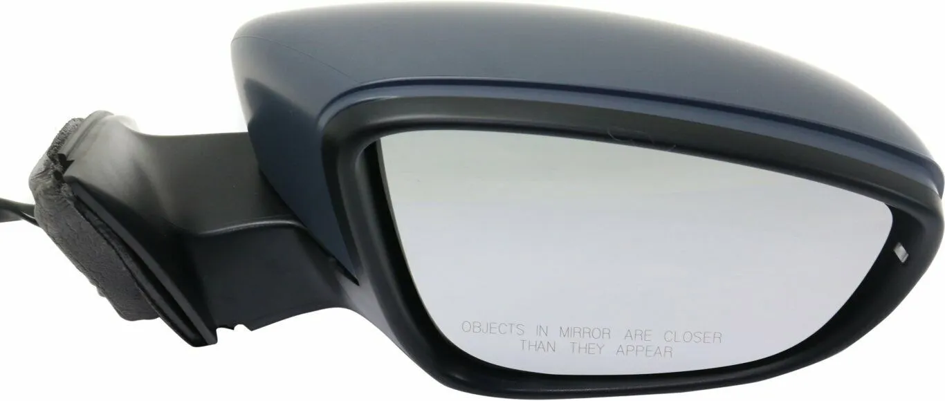 Volkswagen Passat Door Mirror Passenger Side Power Paint-to-Match Heated With signal/memory Power Fold 2016-2020
