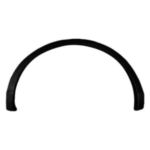 Volkswagen Tiguan Wheel Arch Trim Rear Passenger Side Textured Black Without R-line 2018-2024
