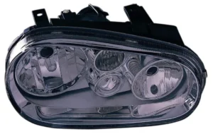 Volkswagen Cabrio/Golf Head Lamp Driver Side Without Fog (chrome Bezel) High Quality 1999-2002