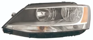 Volkswagen Jetta Head Lamp Driver Side Halogen 2011-2016