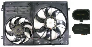 Volkswagen Golf Radiator Fan Assembly 2006-2007