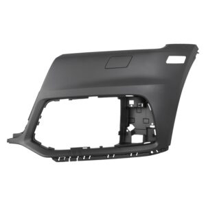 Audi Q5 Bumper Front Driver Side Primed With washer Without Sensor CAPA Certified 2018-2020