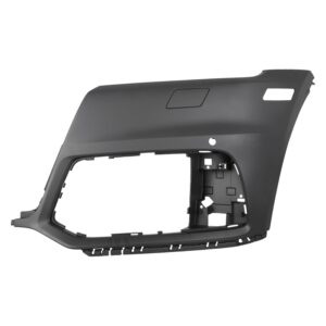 Audi Q5 Bumper Front Driver Side Primed With washer/park Assist Without Parallel Park CAPA Certified 2018-2020