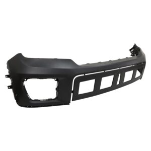 Jeep Grand Cherokee 2022-2025/Grand Cherokee L 2021-2024, 2026 Bumper Front Upper Primed Paint-to-Match With Blind Spot/2 Park Sensor/Head Lamp Washer/For Models With Tow HOOKS/Collision Mitigation