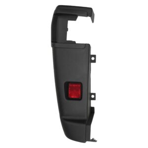 Ram Promaster 3500 2019-2025/Promaster EV 2024-2025 Bumper End Rear Driver Side Black With Reflector Without Blind Spot