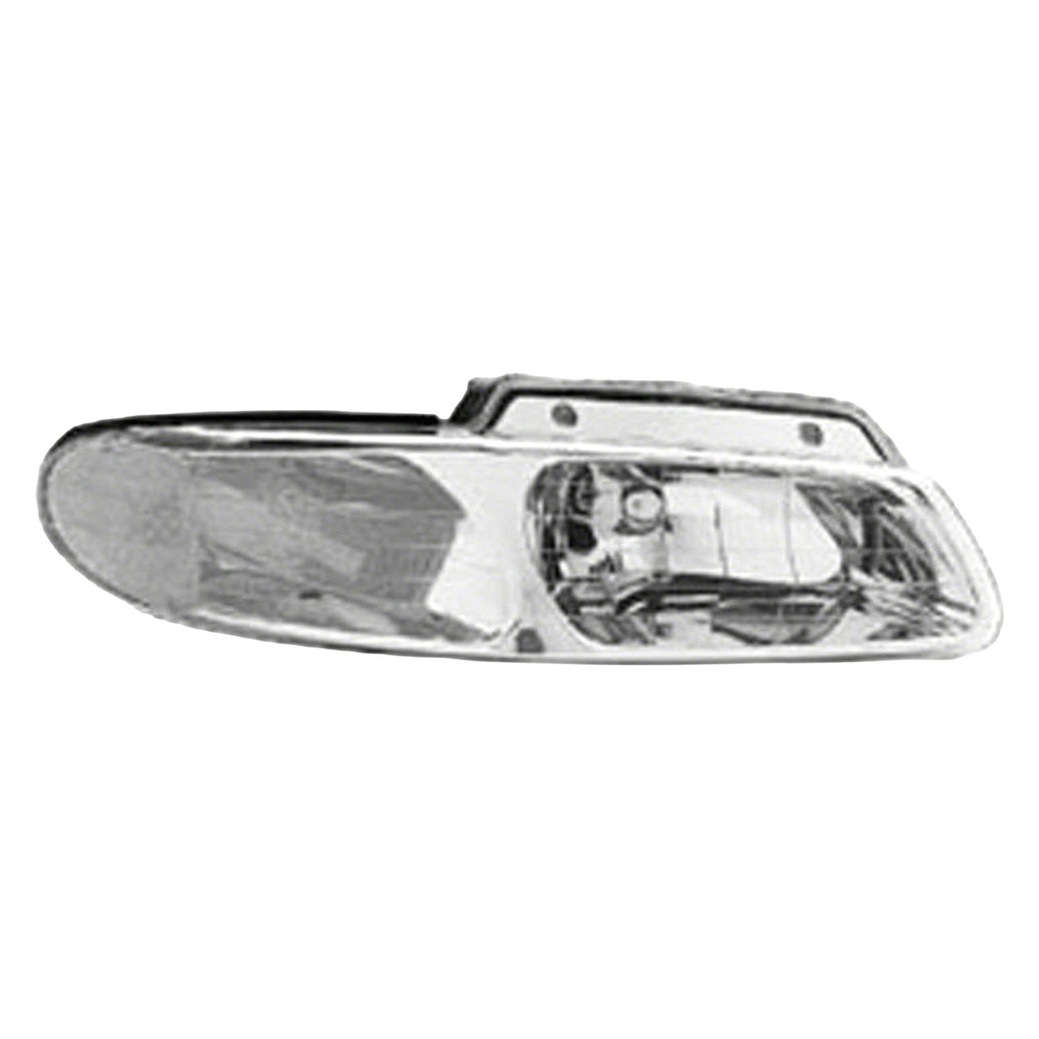 Chrysler TOWN AND Country/Caravan Head Lamp Passenger Side Without Quad Lamp 2000