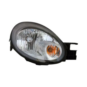 Dodge NEON Head Lamp Passenger Side Black Bezel 2003